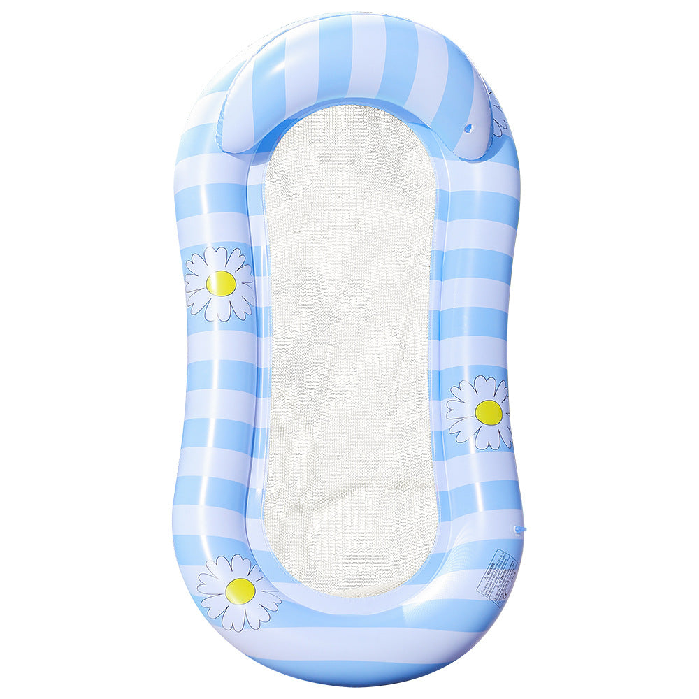 Women's Inflatable Lounge with Flower Pattern Bowlift