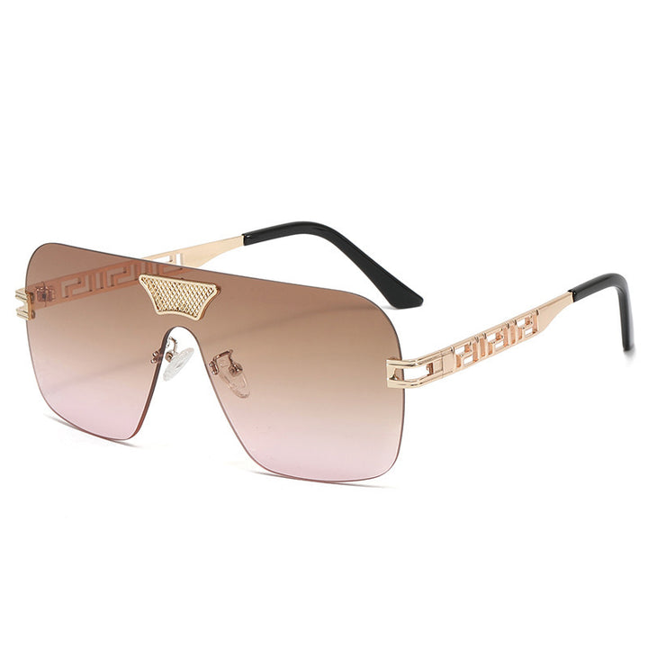Women's fashionable sunglasses in a futuristic style with outstanding frame Bowlift