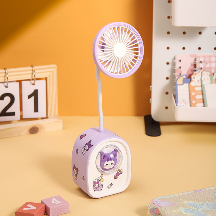 Portable Mini Desk Fan with Adjustable Speed Bowlift