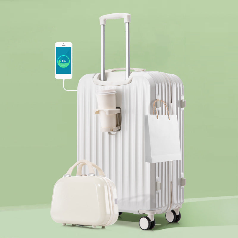 Smart Travel Roller Suitcase Bowlift