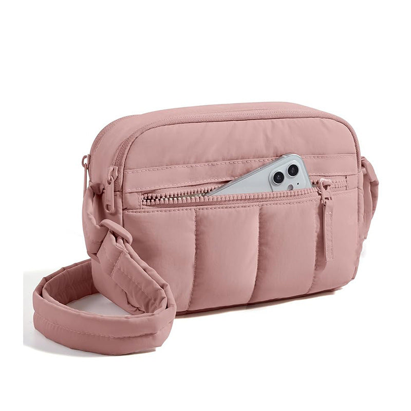Fashionable shoulder bag with practical compartment division Bowlift