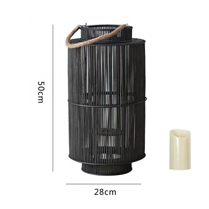 Decorative Rattan Lantern Bowlift