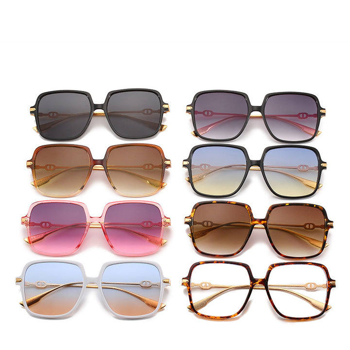 Oversized Chic Square Frame Sunglasses Bowlift