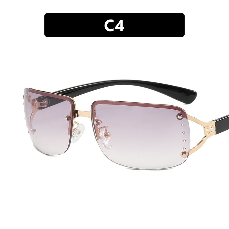 Women's futuristic, sleek Shield sunglasses Bowlift