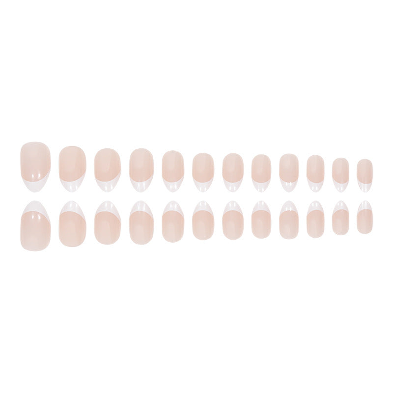 Elegant Stiletto Press-On Nails with French Tips Bowlift