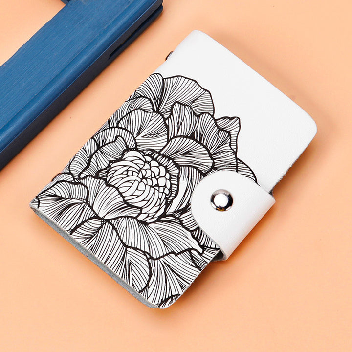 Floral Design Wallet Bowlift