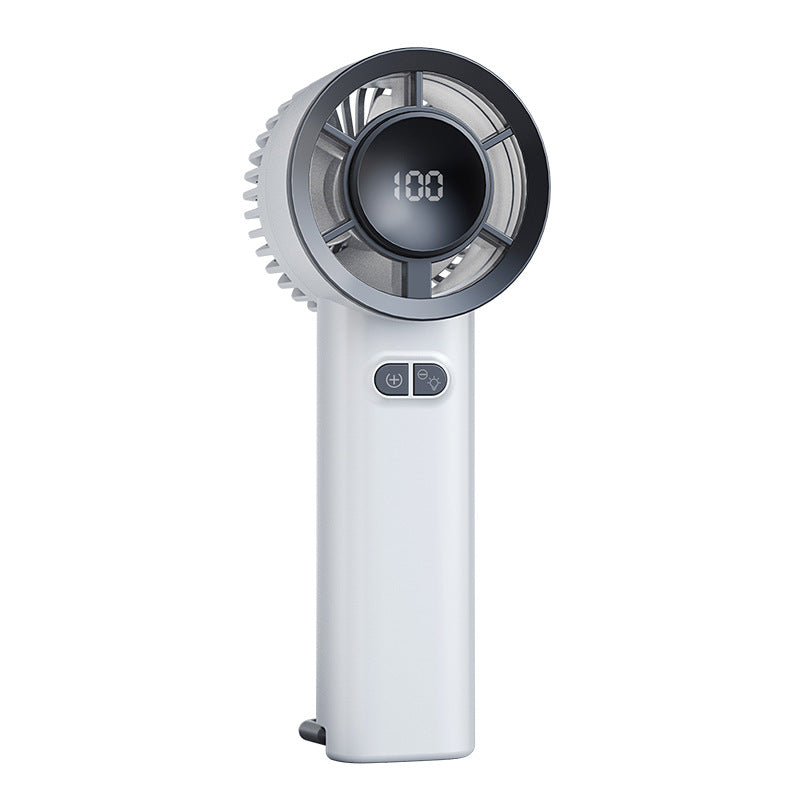 Digital Display Handheld Cooling Fan Bowlift