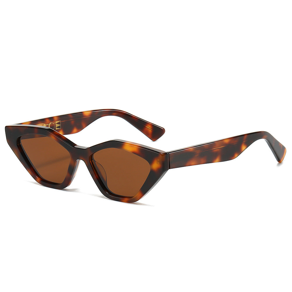 Women's Cat-Eye Sunglasses with Unique Design and High-Quality UV Protection Bowlift