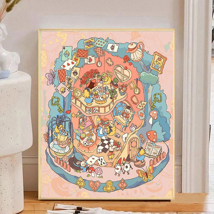 Whimsical Storybook Art Print Bowlift