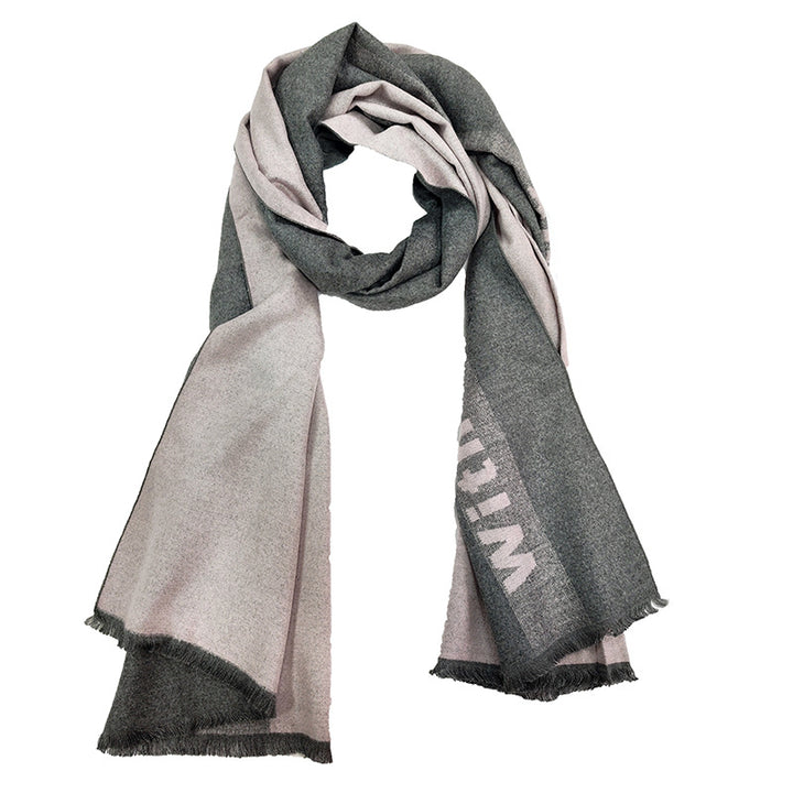 Ladies Elegant and Warm Scarf with Geometric Pattern Bowlift