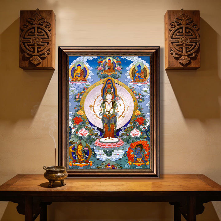 Intricate Religious Canvas Artwork