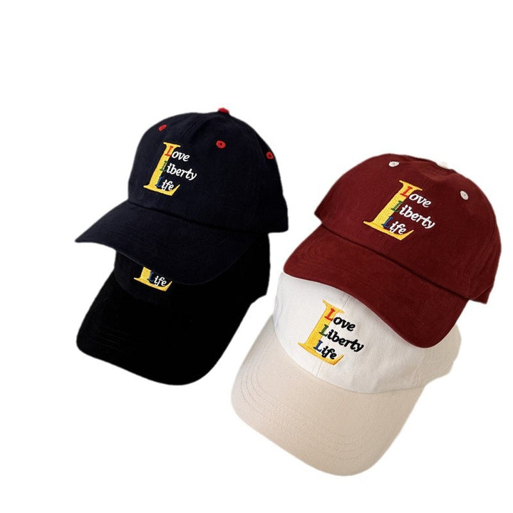 Women's Cotton Adjustable Embroidered Baseball Cap Bowlift
