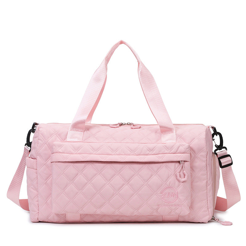 Sporty Weekend Bag With High-Quality Lining Bowlift