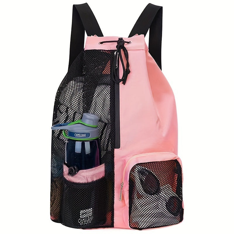 Sporty and Airy Mesh Backpack Bowlift