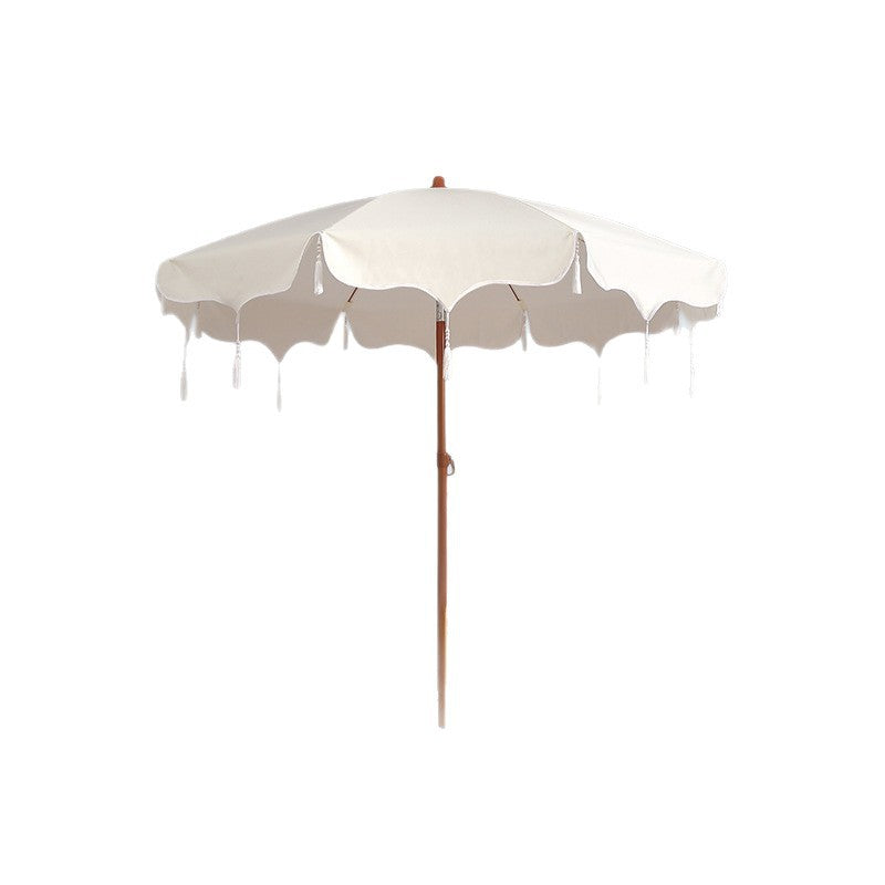Garden parasol with elegant design Bowlift