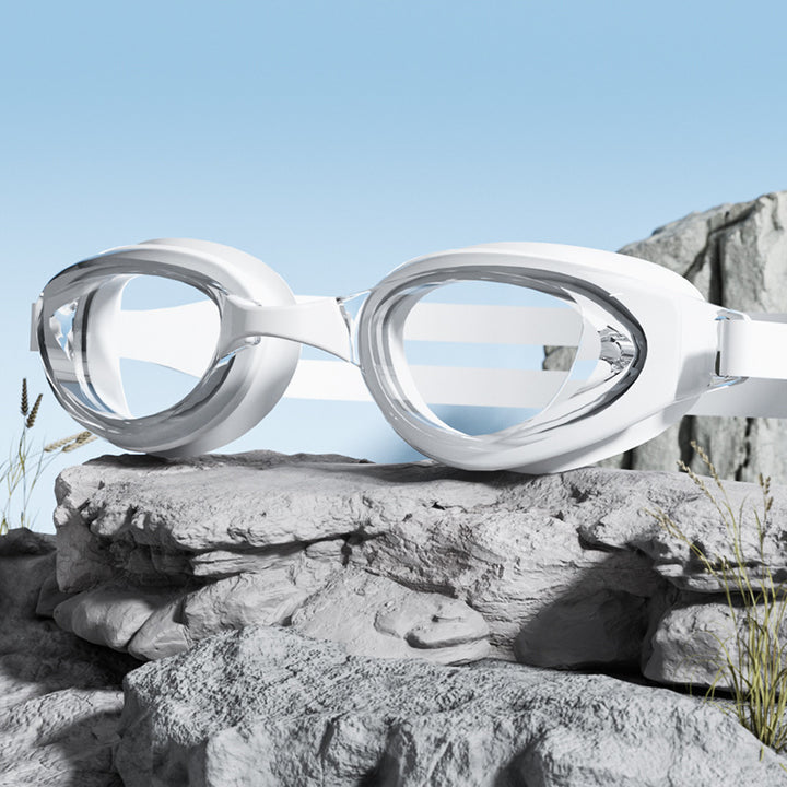 Men's Anti-Fog Precision Swimming Goggles Bowlift