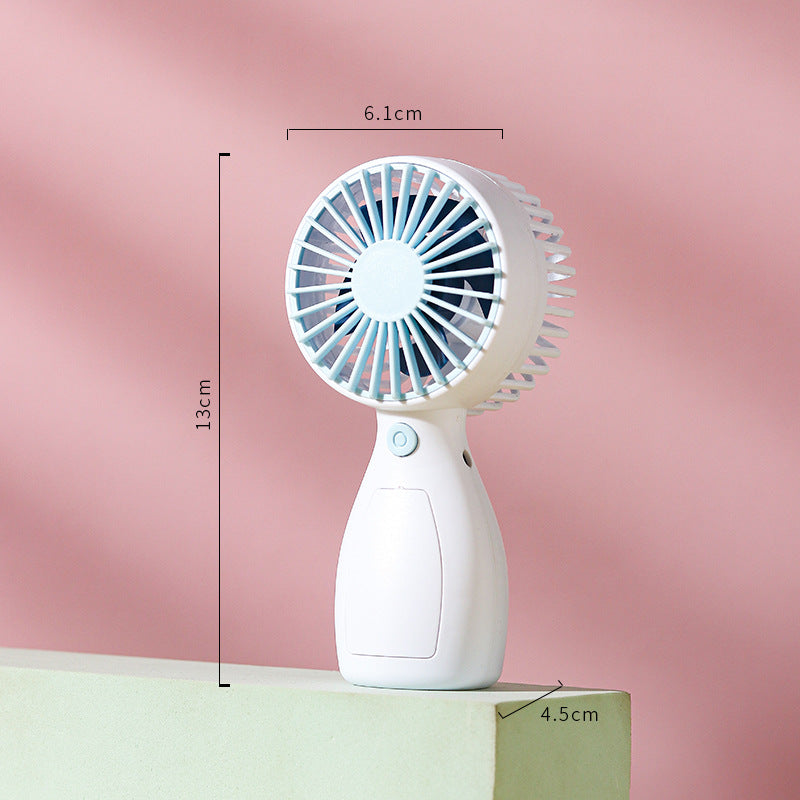 Unisex Portable Hand Fan with Integrated USB Connection and Variable Speed Control Bowlift