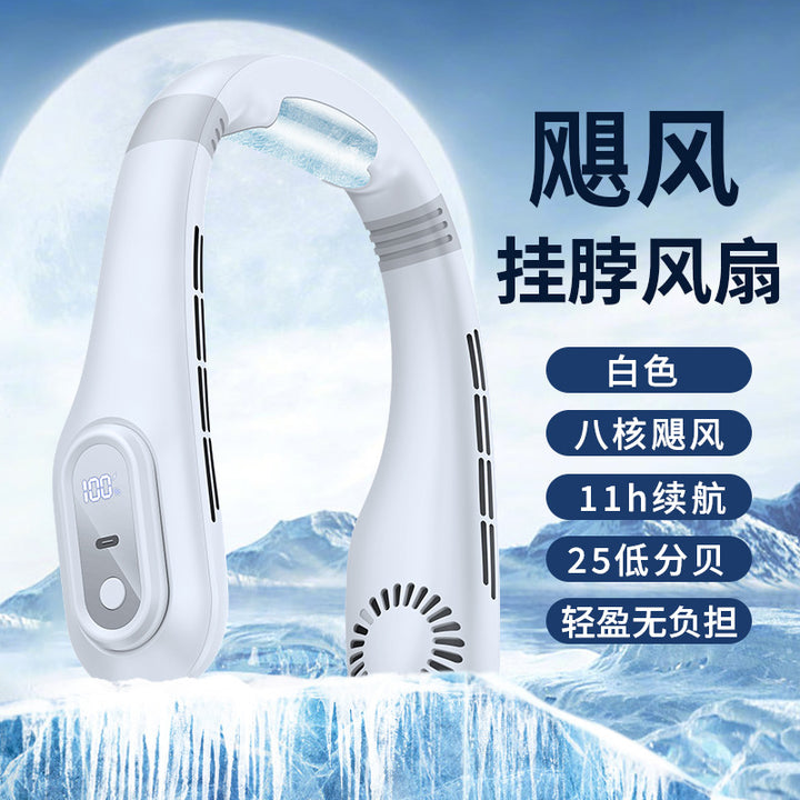 Portable and rechargeable fan Bowlift