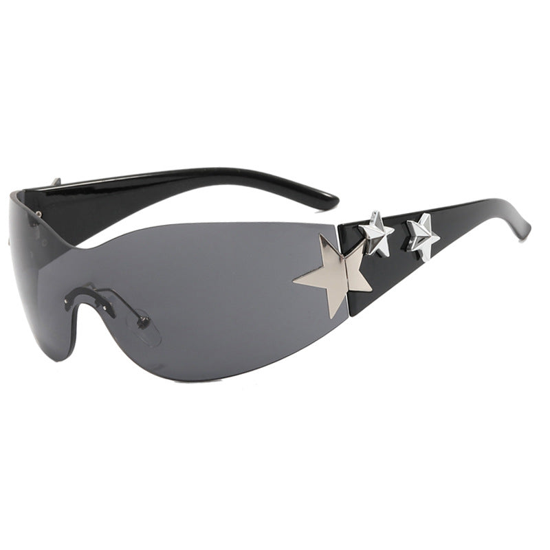 Women's trendy sunglasses with unique star design Bowlift