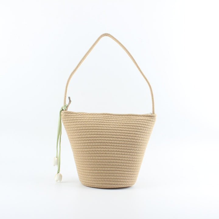 Handcrafted Handbag In Minimalist Design Bowlift