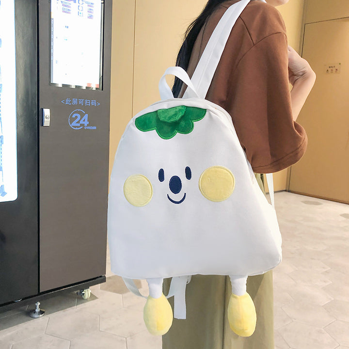 Cute Pineapple Shaped School Backpack Bowlift