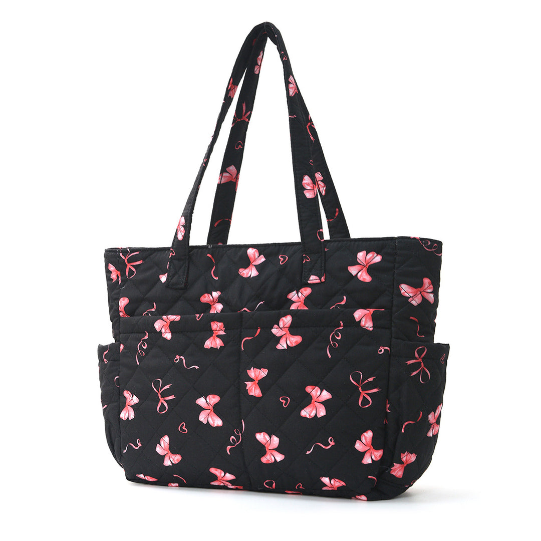 Practical cotton bag with cute bear motif Bowlift