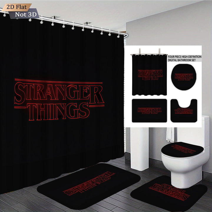 Stranger Things Adventure-Themed Digital Bathroom Set Bowlift
