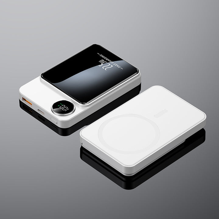 Magnetic Holder Power Bank with Digital Display Bowlift