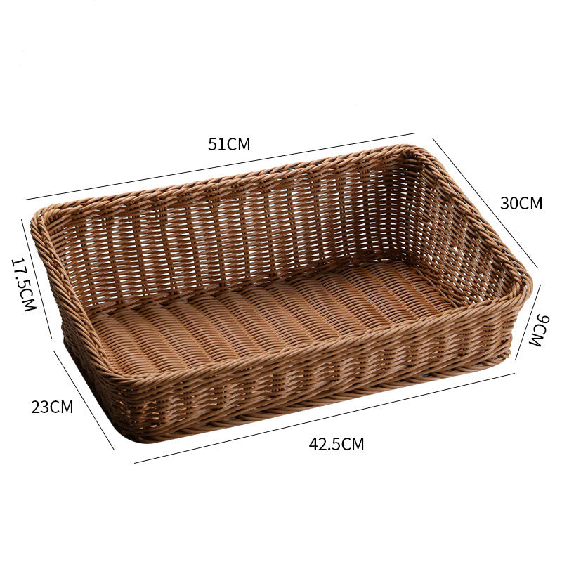 Multi-Purpose Woven Storage Basket Bowlift
