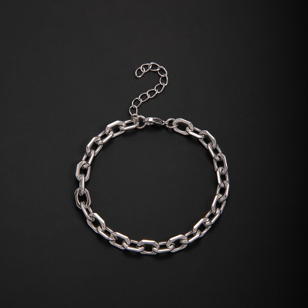 Interlaced Metal Link Bracelet Bowlift