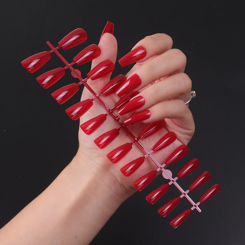 Stunning Black Stiletto Press-On Nails Bowlift