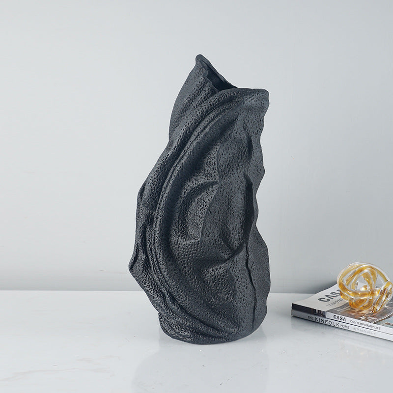 Abstract Textured Decorative Sculpture