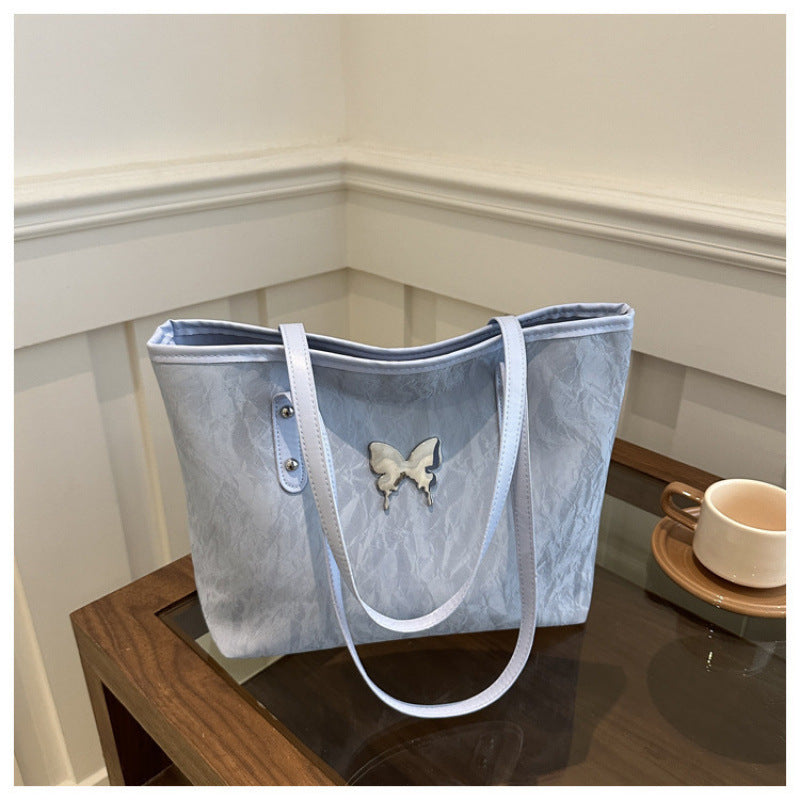 WoElegant Butterfly Accent Handbag Bowlift