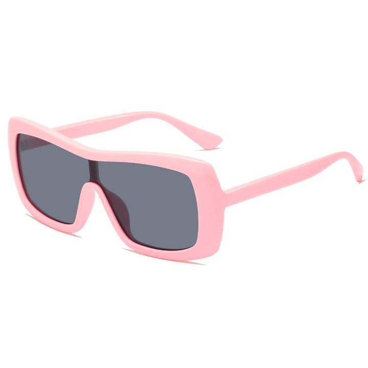 Women's stylish oversized sunglasses in futuristic design Bowlift