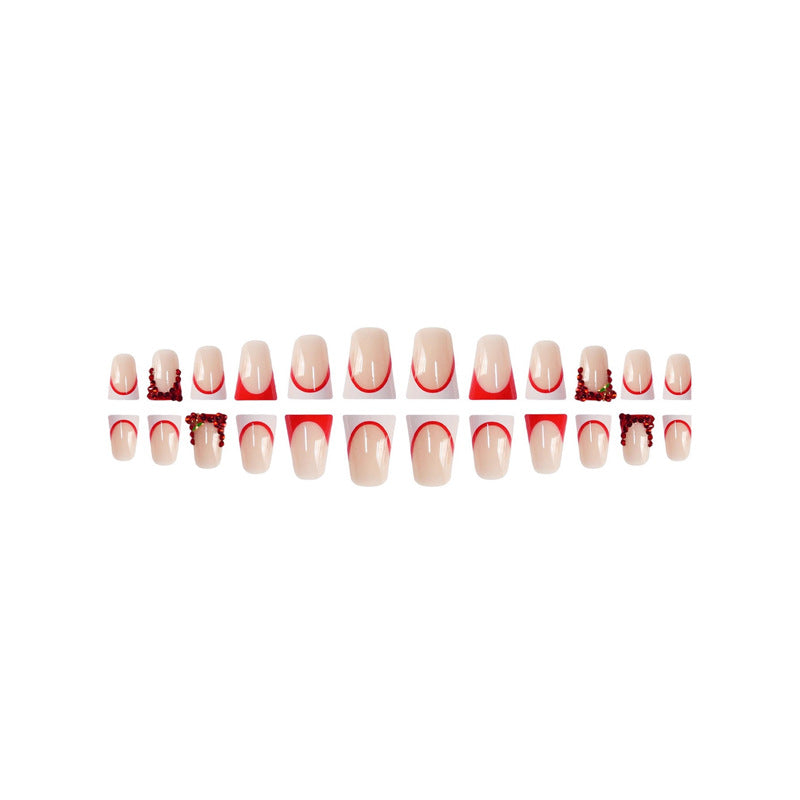 Decorative Press-On Nail Art Bowlift