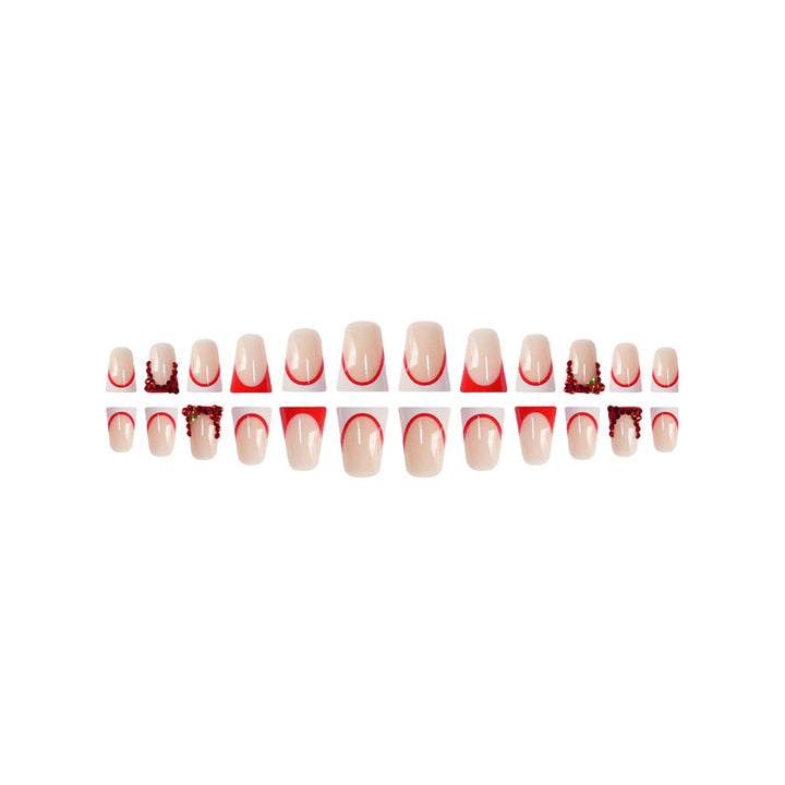 Decorative Press-On Nail Art Bowlift