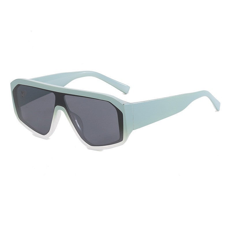 Women's oversized sunglasses in modern design with wide frame Bowlift
