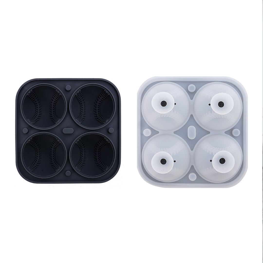 Baseball-Themed Silicone Ice Ball Maker