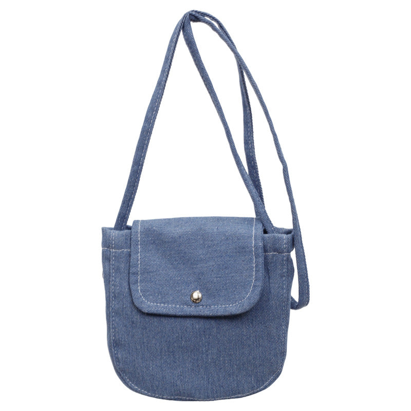 WoVintage Denim Crossbody Bag Bowlift