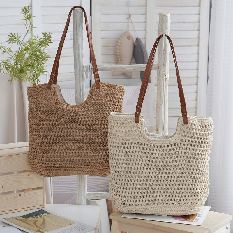 Handcrafted Shopping Bag Made From Durable Natural Material Bowlift