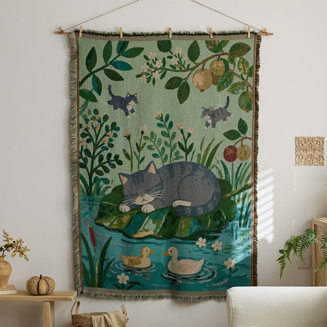 Artistic Tapestry Blanket