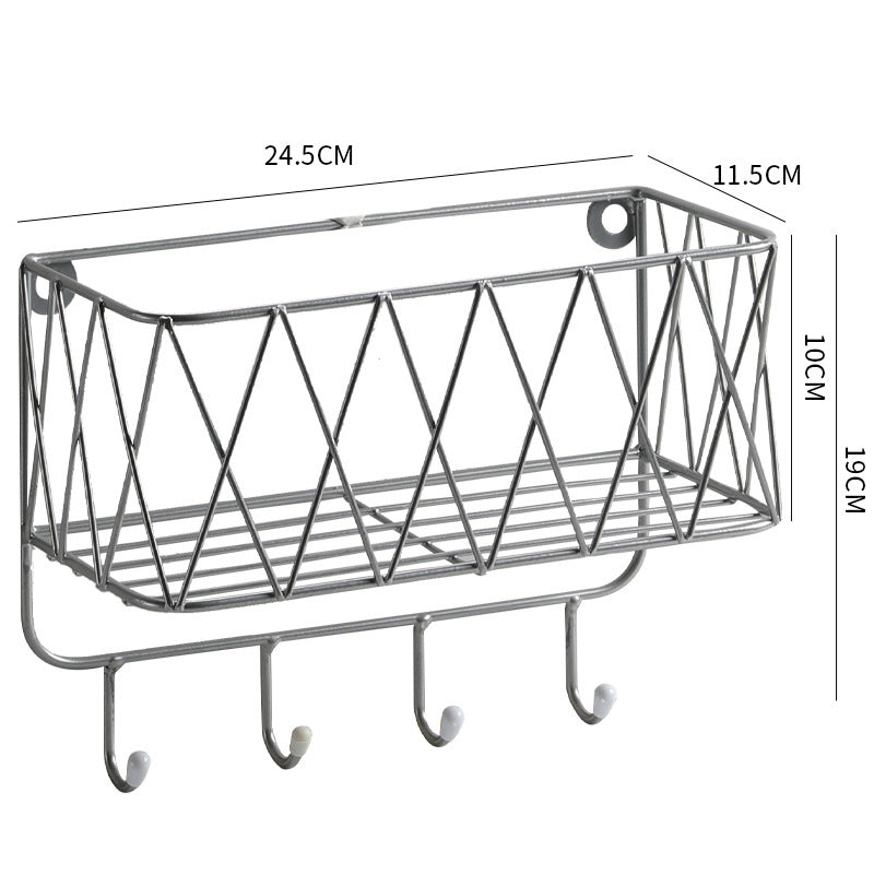 Decorative Wall-Mounted Storage Basket Bowlift
