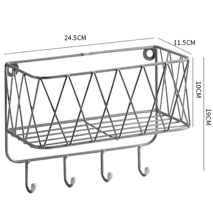 Decorative Wall-Mounted Storage Basket Bowlift