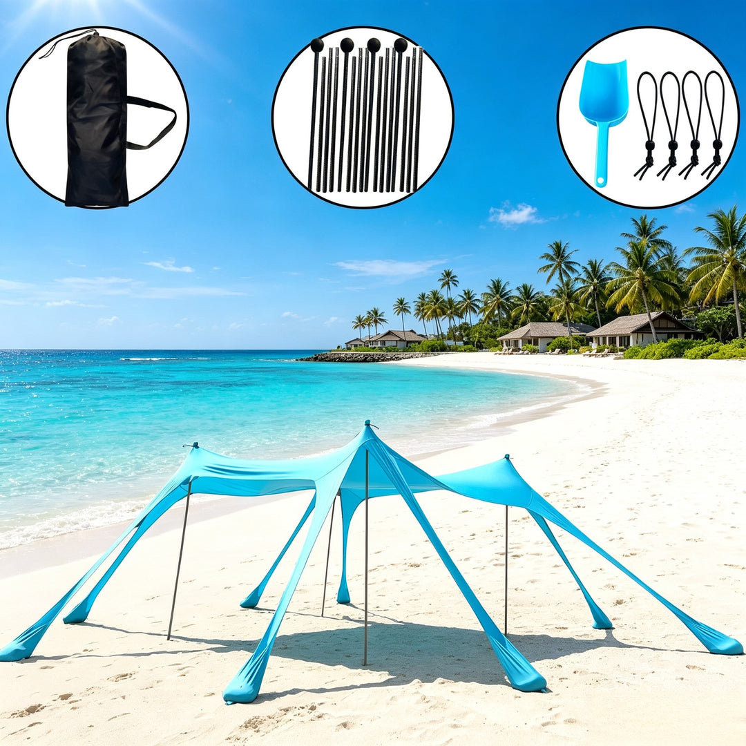 Portable Beach Canopy Bowlift