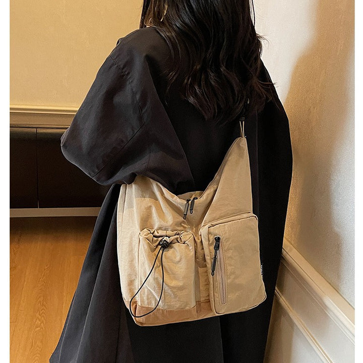 Practical Multi-Pocket Shoulder Bag Bowlift