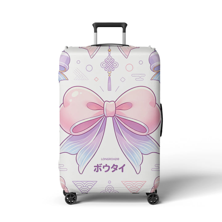 Women's suitcase cover with playful space design Bowlift