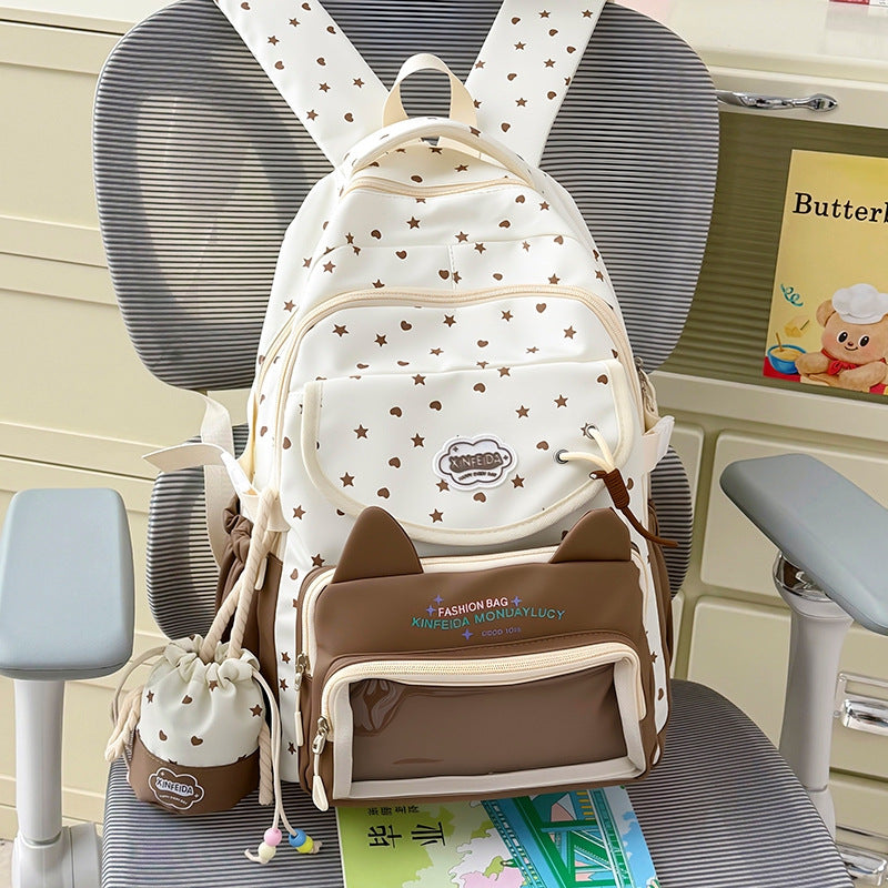 Playful Bunny Ear Design Backpack