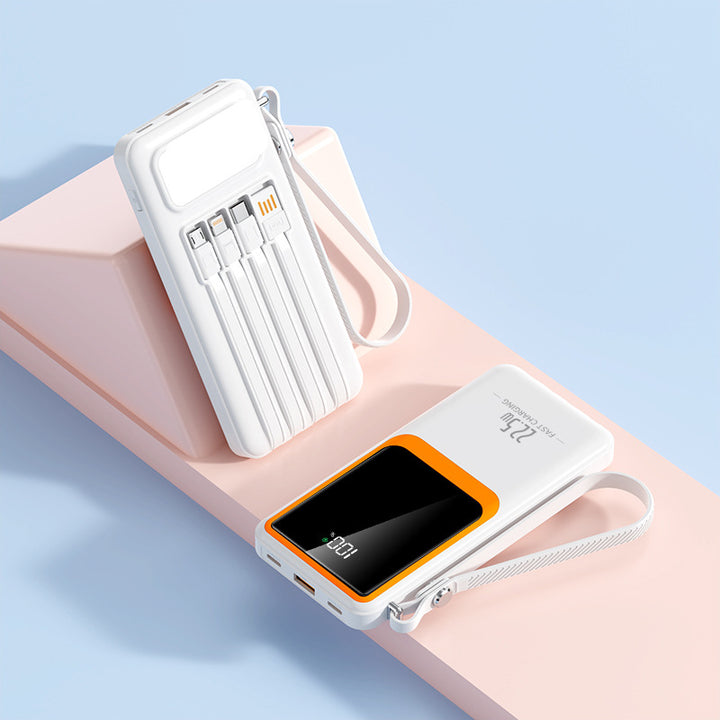 compact power bank with digital display Bowlift