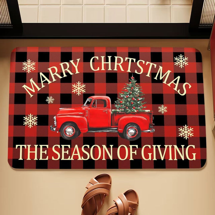 Festive Welcome Mat Bowlift