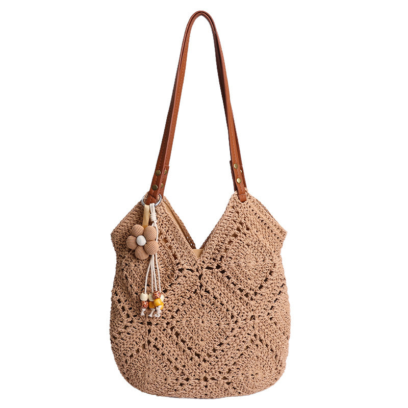 Handcrafted Macrame Shopper Bag Bowlift